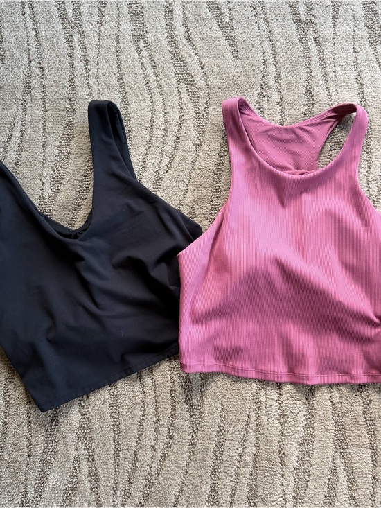 all in motion Tops - All in Motion Tank Tops in Black and Pink